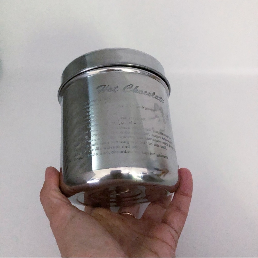 VINTAGE Stainless canister set kitchen storage - Picture 6 of 7